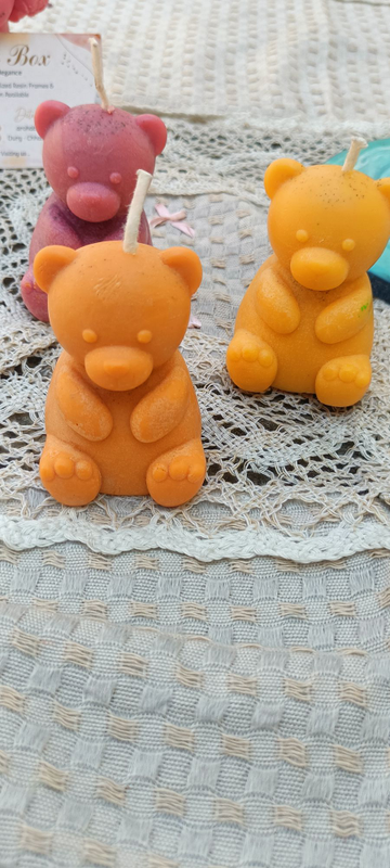 Teddy Bear Candle