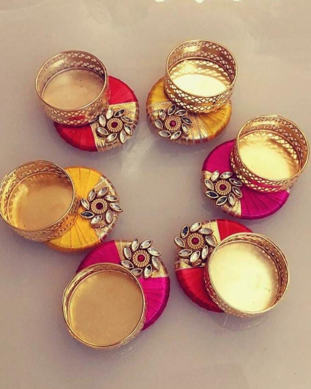 Multi Color Candle Holder